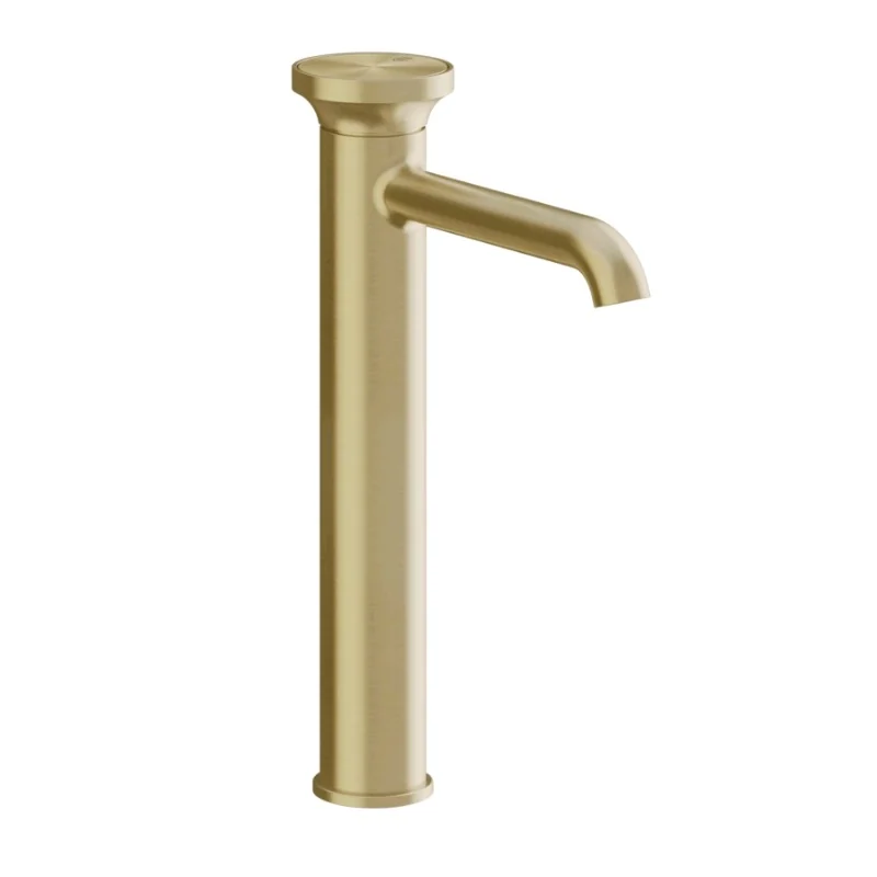 Смеситель для раковины, Gessi, Origini, цвет-Brushed Brass PVD