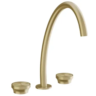 Смеситель для раковины, Gessi, Origini, цвет-Brushed Brass PVD — иконка