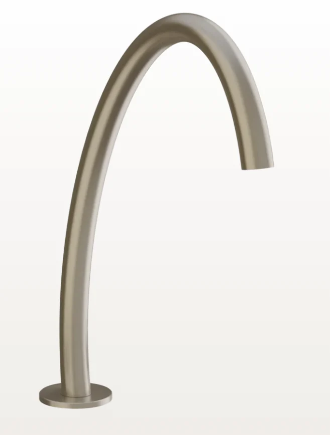 Излив, Gessi, Origini, цвет-Finox Brushed Nickel