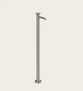 Смеситель для ванны, Gessi, Origini, напольный, цвет-Finox Brushed Nickel