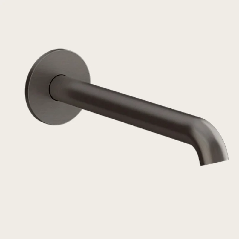 Излив, Gessi, Origini, цвет-Black Metal Brushed PVD