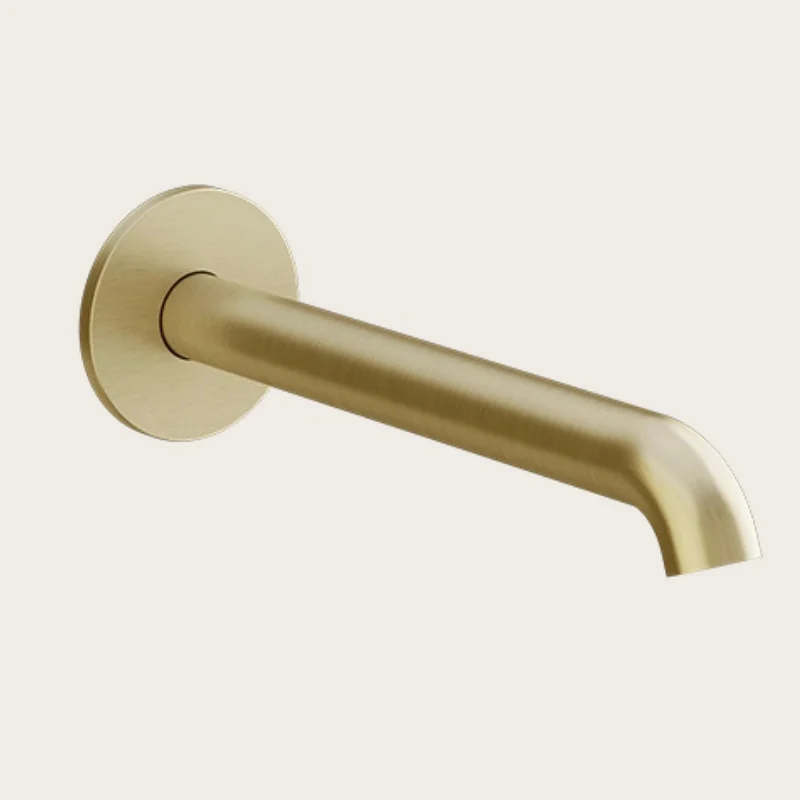 Излив, Gessi, Origini, цвет-Brushed Brass PVD