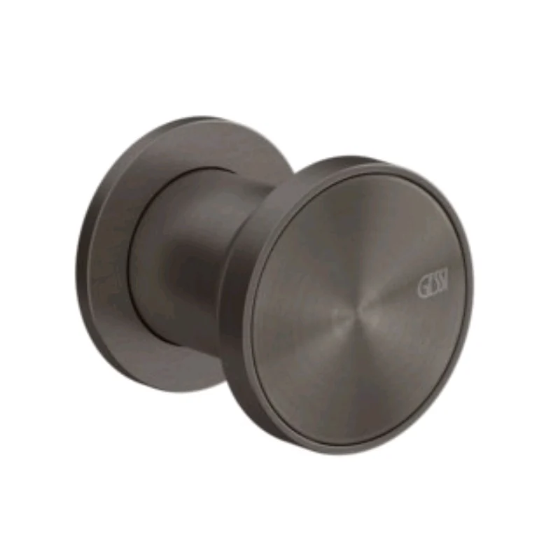 Смеситель для душа, Gessi, Origini, на 1 потребитель, цвет-Black Metal Brushed PVD