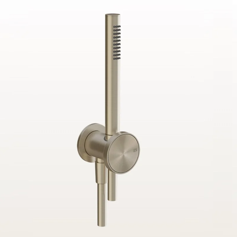 Душевой набор, Gessi, Origini, цвет-Finox Brushed Nickel