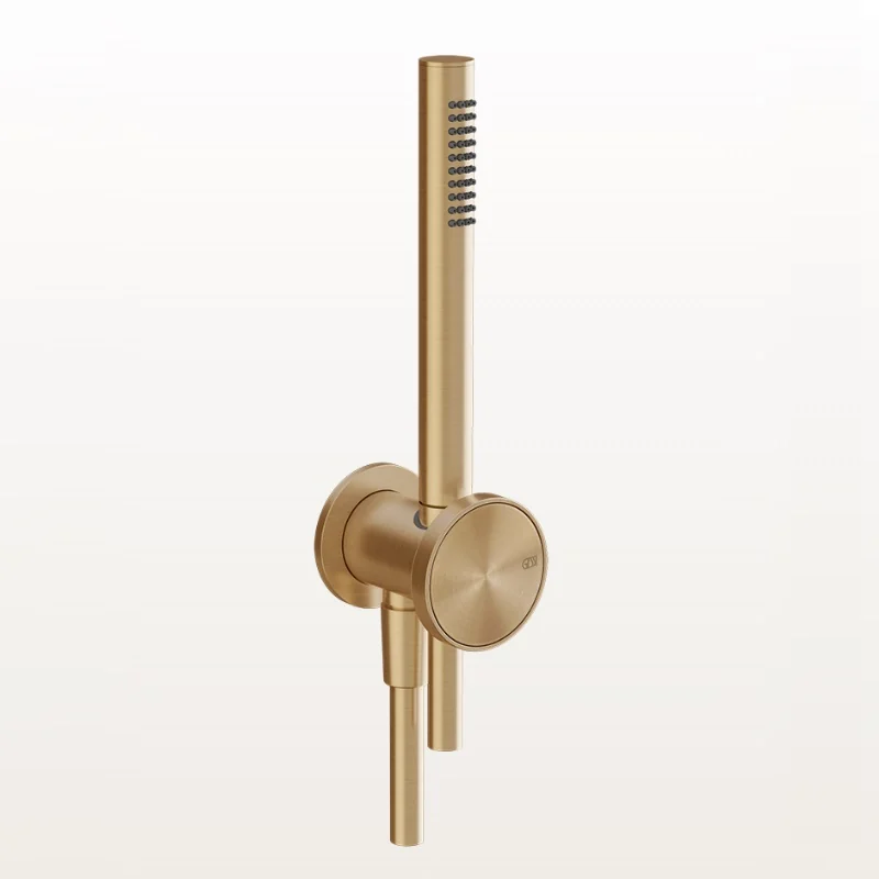 Душевой набор, Gessi, Origini, цвет-Warm Bronze Brushed PVD