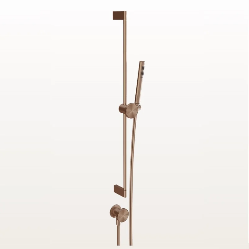 Душевой гарнитур, Gessi, Origini, 23, цвет-Copper Brushed PVD