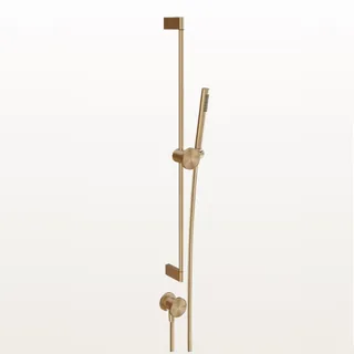 Душевой гарнитур, Gessi, Origini, 23, цвет-Warm Bronze Brushed PVD