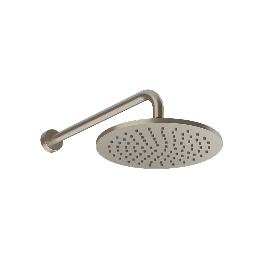 Верхний душ, Gessi, Habito Bath-Shower, 250*250, цвет-Finox Brushed Nickel