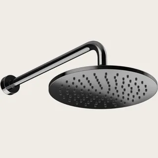Верхний душ, Gessi, 250*250, цвет-Black Metal PVD