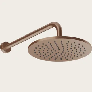 Верхний душ, Gessi, 250*250, цвет-Copper Brushed PVD