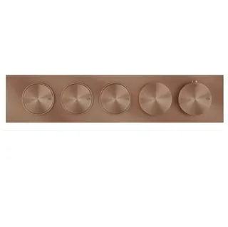 Смеситель для душа, Gessi, Origini, на 3 потребителя, цвет-Copper Brushed PVD — иконка