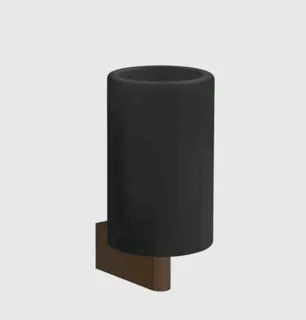 Стакан, Gessi, Origini, шгв 75*105*160, цвет-чёрный/Dark Bronze