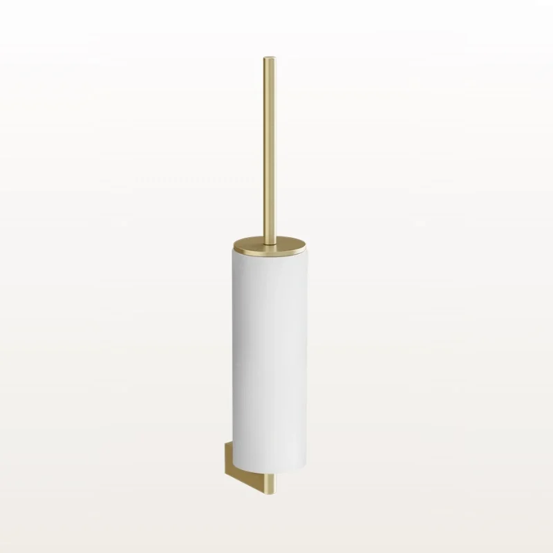 Ёршик, Gessi, Origini, шгв 76*106*456, цвет колбы-белый, цвет-Brushed Brass PVD