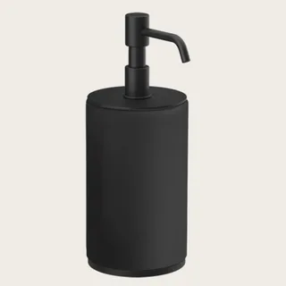 Дозатор для жидкого мыла, Gessi, Origini, шгв 75*97*199, цвет дозатора-черный матовый