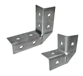 Угловой элемент Strut 2D 2+2/90° 100x100мм R (оцинк.)