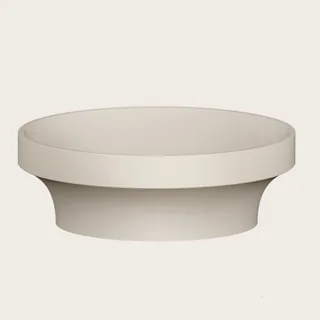 Раковина, Gessi, Origini, шгв 445*445*150, отверстия для смесителя-отсутствуют, цвет-белый матовый