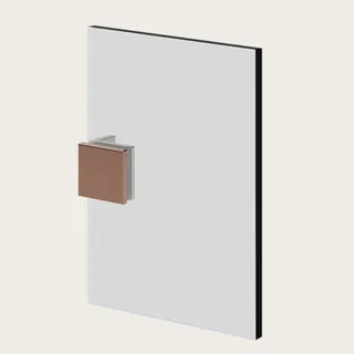 Фиксатор для стекла, Gessi, Shower G Swing System Rigato, цвет-Copper Brushed PVD — иконка