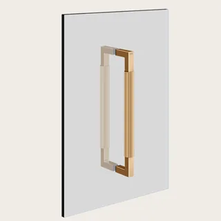Ручка двойная, Gessi, Shower G Rigato, 300мм, цвет-Warm Bronze PVD