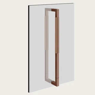 Ручка двойная, Gessi, Shower G Rigato, 450мм, цвет-Copper Brushed PVD — иконка