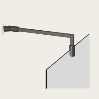Стабилизатор, Gessi, Shower G Swing System Diiamantato, для стекла, цвет-Black Metal Brushed PVD