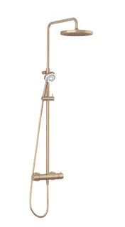 Душевая стойка, Kludi, LOGO, DUAL SHOWER SYSTEM, цвет-бронза брашированная — иконка