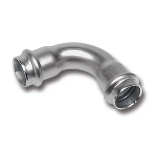 Отвод, Sanha, NiroPress 316L, 90°, ø35 ВПр-ВПр, 9002A.3 — иконка