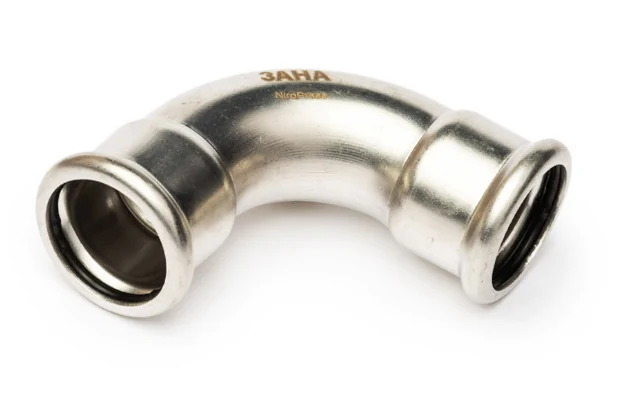 Отвод, Sanha, NiroPress 316L 90° ВПр-ВПр, ø54, 9002A.3