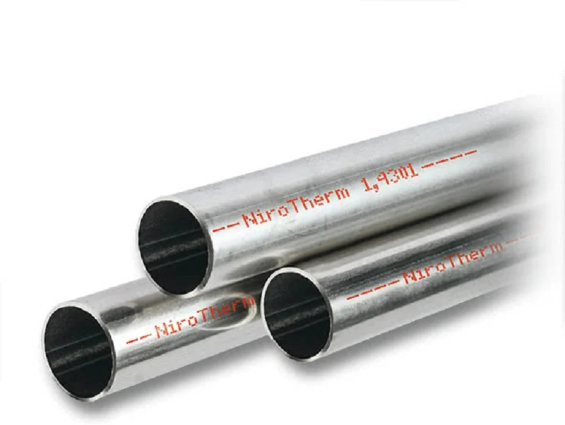 Системная труба NiroTherm 15x0,6, в штангах 6 м, нержавеющая сталь, 9100