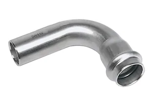 Отвод, Sanha, NiroPress AISI304L, 90°, ВПр-НПр 28, нержавеющая сталь, 91001A.3 — иконка
