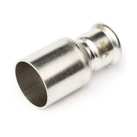 Ниппель, Sanha, NiroPress AISI304L, ВПр-НПр, 108,0ax88,9, 91243.3