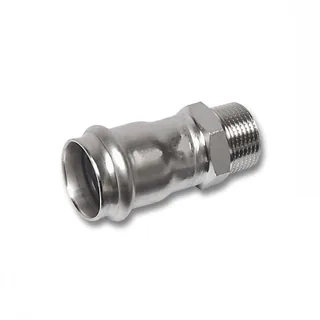Ниппель, Sanha, NiroPress 316L, 28x1 1/4", ВПр-НР, переходной, 9243G.3