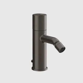 Смеситель для биде, Gessi, Habito Unito, цвет-Black Metal Brushed PVD