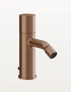 Смеситель для биде, Gessi, Habito Unito, цвет-Copper Brushed PVD