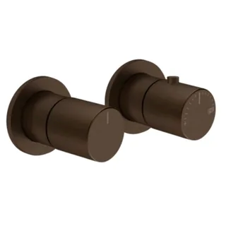Смеситель для душа, Gessi, Habito Unito, на 1 потребитель, цвет-Dark Bronze
