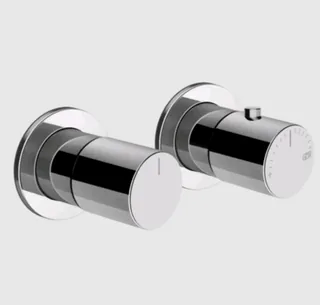 Смеситель для душа, Gessi, Habito Bath-Shower, на 3 потребителя, цвет-хром