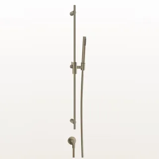 Душевой гарнитур, Gessi, Habito Unito, 23, цвет-Finox Brushed Nickel