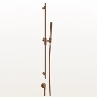 Душевой гарнитур, Gessi, Habito Unito, 23, цвет-Copper Brushed PVD