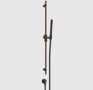 Душевой гарнитур, Gessi, Habito Unito, 23, цвет-Dark Bronze
