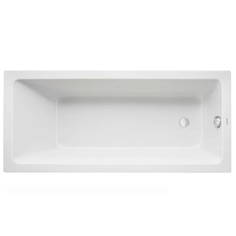 Ванна, Duravit, Duravit No.1, шгв 1500*700*420, с одной наклонной спинкой, цвет-белый