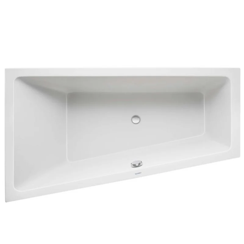 Ванна, Duravit, Duravit No.1, шгв 1700*1000*480, с наклонной спинкой слева, цвет-белый