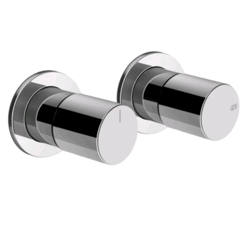 Смеситель для душа, Gessi, Habito Unito, на 2 потребителя, цвет-хром