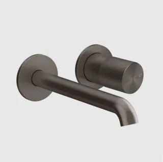 Смеситель для раковины, Gessi, Habito Unito, цвет-Black Metal Brushed PVD
