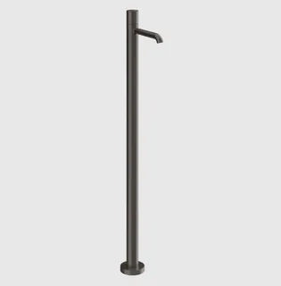 Смеситель для раковины, Gessi, Habito Unito, напольный, цвет-Black Metal Brushed PVD