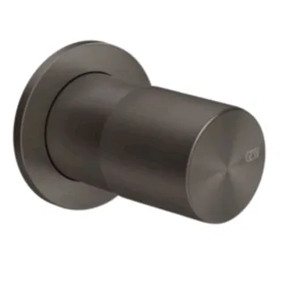 Смеситель для душа, Gessi, Habito Unito, на 1 потребитель, цвет-Black Metal Brushed PVD