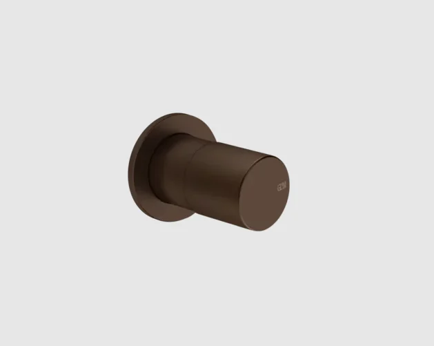 Смеситель для душа, Gessi, Habito Total Look, на 1 потребитель, цвет-бронза темная (Dark Bronze)