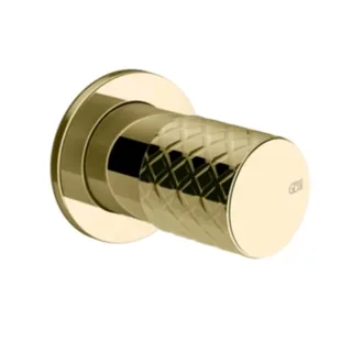 Смеситель для душа, Gessi, Habito Intreccio, на 1 потребитель, цвет-Brass PVD (старый арт. 70199/710)