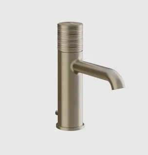 Смеситель для раковины, Gessi, Habito Trame, цвет-Finox Brushed Nickel