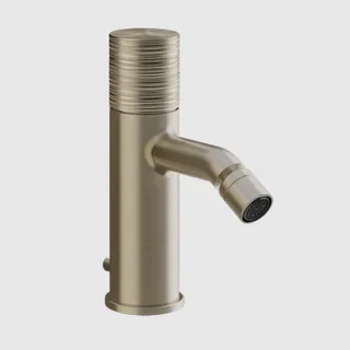 Смеситель для биде, Gessi, Habito Trame, цвет-Finox Brushed Nickel