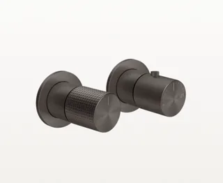 Смеситель для душа, Gessi, Habito Cesello, на 1 потребитель, цвет-Black Metal Brushed PVD — иконка