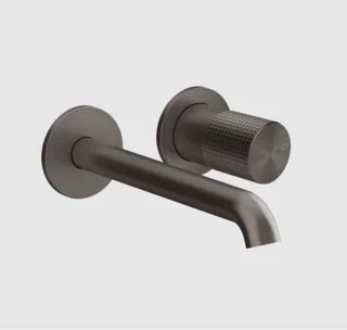 Смеситель для раковины, Gessi, Habito Cesello, цвет-Black Metal Brushed PVD